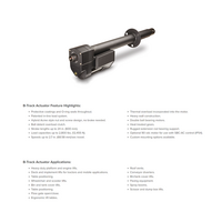 B TRAK SERIES THOMSON B TRAK SERIES RODDED ELECTRIC ACTUATOR<BR>SPECIFY NOTED INFORMATION FOR PRICE AND AVAILABILITY